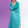 Sea Green Long Maxi Dress - FLAIR 14 [Drizzle] - Image 5