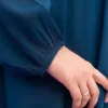 Teal Blue Long Plain Maxi Dress - Flair 14 [Starboard]  Brands Discovery - Image 4